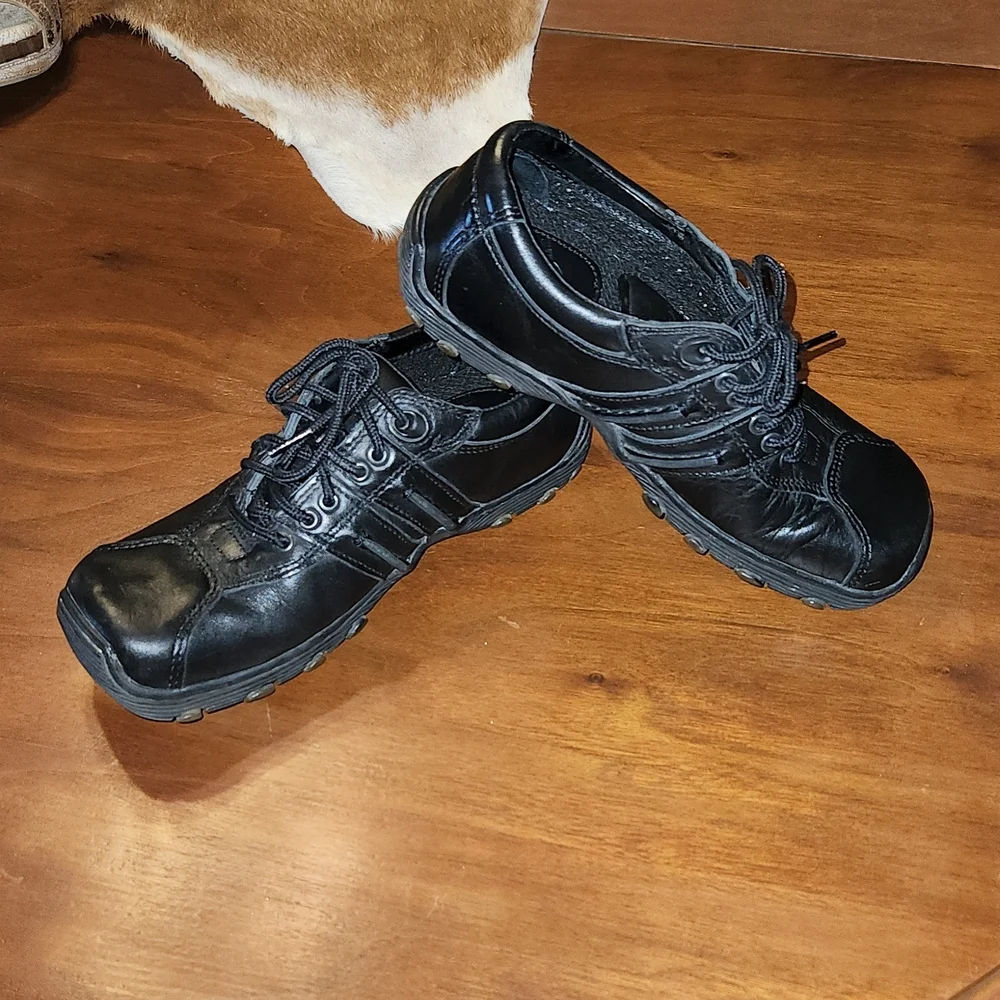 Dr Martens Vintage - Black Leather Shoes - Picture 1 of 4